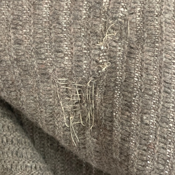 Madewell ribbed merino wool duster maxi cardigan size small - Picture 4 of 9